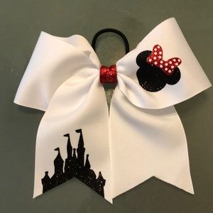 Disney Castle Custom Cheer Bow